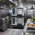 Thumbnail image #2 for RATIONAL iCombi Pro Double Stack 6-Full Size Electric Combi Oven Package, 208/240V, 3-Phase