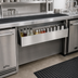 Thumbnail image #2 for John Boos 48-Inch Single-Tier Underbar Speed Rail with Keyhole Mount, Stainless Steel