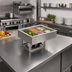 Thumbnail image #2 for Wells RCP-143 Drop-In Self-Contained Refrigerated Cold Food Well, 4 x 1/3-Size Pan Capacity