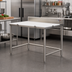 Thumbnail image #2 for Eagle Group 36-Inch x 36-Inch Boning Table with Removable Poly Board and Stainless Steel Tubular Base