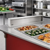 Thumbnail image #2 for Vollrath 4-Series Signature Server Stainless Steel Countertop Plate Rest, ADA, 28 x 7 Inches