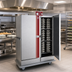 Thumbnail image #2 for EquaHeat BB1600 Mobile Double-Door Banquet Holding Cabinet, 150 Covered Plate Capacity, 120V Electric