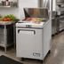 Thumbnail image #2 for Migali Competitor Series® Single-Section Refrigerated Sandwich Prep Table, 27.5 Inch Wide, 8-Pan Capacity, Rear-Mount Self-Contained