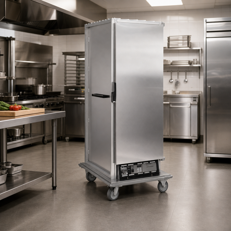 Product image #2 for Panco HCFNSSI-RC2.25 Insulated Narrow Full-Size Heated Holding Cabinet with Solid Door