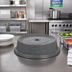 Thumbnail image #3 for Cambro Versa Camcover Round Fiberglass Plate Cover, 12-Inch Inside Diameter, Granite Gray