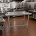 Thumbnail image #2 for Advance Tabco SR-48 Stainless Steel Sorting Table with 3-Inch Raised Edge, 48 x 30 Inches
