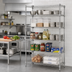 Thumbnail image #2 for Quantum 5-Shelf Stationary Wire Shelving Starter Kit, 60