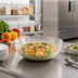 Thumbnail image #2 for Cambro Camwear® 12-Inch Round Ribbed Clear Polycarbonate Bowl, 5.8 Qt.