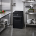 Thumbnail image #2 for Summit Commercial 24-Inch Freestanding Induction Smooth-Top Range with Standard Oven, 4-Burner Cooktop, 2.92 Cu. Ft., Jet Black