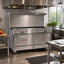 Thumbnail image #2 for Southbend Ultimate 60-Inch Gas Restaurant Range with 5 Burners, Raised Griddle/Broiler, Standard Oven and Convection Oven