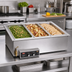 Thumbnail image #2 for Hatco Drop-In Insulated Modular/Ganged Heated Food Well, 3 Full-Size Pan Capacity, Wet/Dry Operation