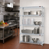 Thumbnail image #2 for EagleGard 4-Tier Add-On Wire Shelving Unit with QuadTruss Shelves, 42
