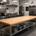 Thumbnail image #2 for Boos Block 84-Inch x 25-Inch Edge Grain Maple Kitchen Countertop, 1-1/2-Inch Thick, Varnique Finish