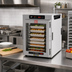 Thumbnail image #3 for Metro HotBlox Wide 8-Pan Countertop Hot Food Holding Cabinet with Clear Door and Digital Touchscreen Controls