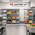 Thumbnail image #2 for Metro qwikTRAK HD 19 Ft. Track Set for Stationary Shelving Runs