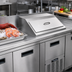 Thumbnail image #2 for Delfield 200 Series Drop-In Ice Chest with Lift-Off Cover, 75 lb Flaked Ice Capacity