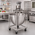 Thumbnail image #3 for New Age Aluminum Mixing Bowl Dolly for 80-Quart Bowl, 30 x 30 x 30 Inches, 5-Inch Swivel Casters