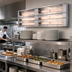 Thumbnail image #2 for Hatco Glo-Ray® 132-Inch Double Lighted Infrared Strip Heater, 6.9 kW, Aluminum