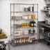 Thumbnail image #2 for Metro Super Erecta Brite Add-On Wire Shelving Unit, 72