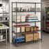 Thumbnail image #2 for Metro Super Erecta Metroseal 3 Convenience Pak 4-Shelf Stationary Wire Shelving Unit, 60W x 18D x 74H