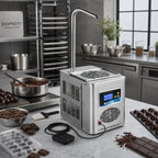 Thumbnail image #2 for Erika Record Baking Equipment Pomati® POM-CUBE Chocolate Melter with 5 kg Heated Tank and Pedal Doser, 110V