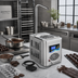 Thumbnail image #2 for Pomati Cube Chocolate Melter with 5 kg Heated Tank and Pedal Doser