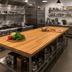 Thumbnail image #2 for Appalachian Red Oak Blended Rails Edge Grain Island Countertop, 120 x 38 x 1-1/2 Inch, Penetrating Oil Finish