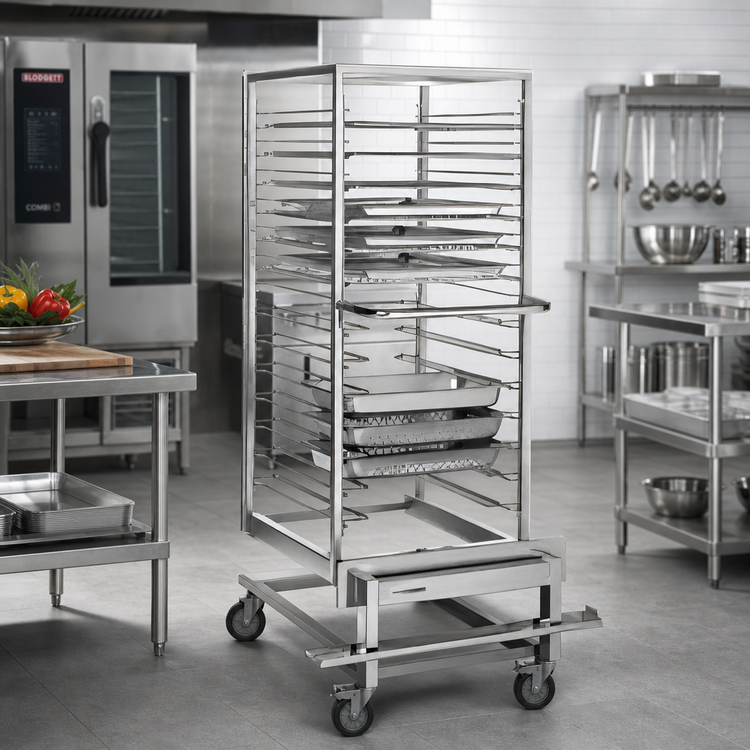 Product image #2 for Blodgett Combi TC-14 Stainless Steel Transport Cart for BC-20 E/G