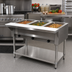 Thumbnail image #2 for Advance Tabco Triumph Supreme 47-1/8 Inch 3-Well Natural Gas Hot Food Table with Undershelf and Cutting Board