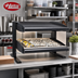 Thumbnail image #2 for Hatco 54-Inch Countertop Horizontal Heated Merchandiser with LED Lighting, Single Shelf