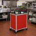 Thumbnail image #2 for Atlas Metal MEPD4H-9-1/8 Heated Mobile Four-Tube Plate Dispenser