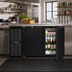 Thumbnail image #2 for Continental Refrigerator BB59NPT 59-Inch Pass-Thru Refrigerated Back Bar Cooler