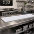 Thumbnail image #2 for John Boos Reversible High-Density Polyethylene Steam Table Cutting Board, 84 x 12 x 3/4 Inch