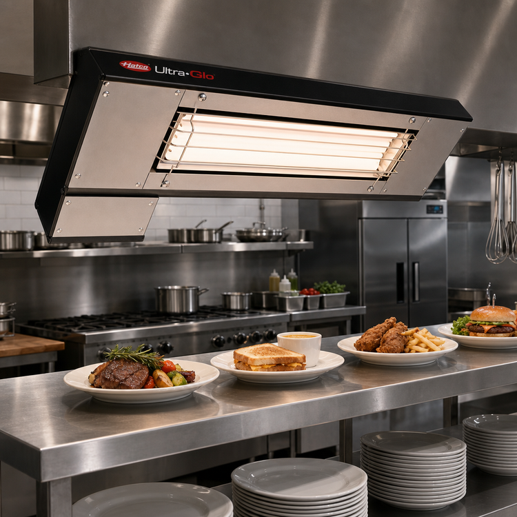 Product image #2 for Hatco Ultra-Glo 48-Inch Lighted Standard-Watt Ceramic Infrared Strip Heater