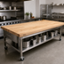 Thumbnail image #2 for John Boos Boos Block 72 in. x 36 in. Northern Hard Rock Maple Kitchen Countertop, Blended Edge Grain, 1-1/2 in. Thick, Penetrating Oil Finish