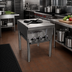 Thumbnail image #2 for Southbend Single-Section Stock Pot Range with 3-Ring Cast Iron Burner, Manual Controls, 120,000 BTU