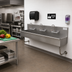 Thumbnail image #2 for Advance Tabco 72-Inch Multi-Station Wall-Mounted Hand Wash Sink with 3 Faucets