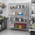 Thumbnail image #2 for Metro Super Erecta 4-Shelf Chrome Plated Wire Shelving Starter Unit, 60