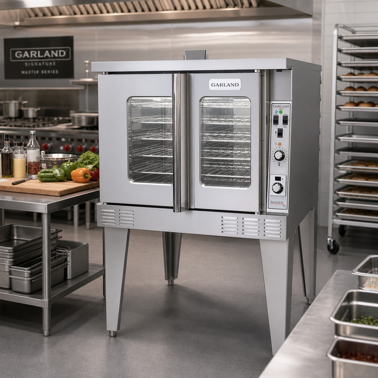 Product image #2 for Garland Signature Master Series Full-Size Single-Deck Gas Convection Oven, Standard Depth, 6-Pan Capacity