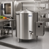 Thumbnail image #2 for Legion 30-Gallon Electric 2/3-Jacketed Self-Contained Steam Kettle
