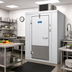 Thumbnail image #2 for Arctic Industries Indoor Walk-In Cooler with Floor, 6' x 8', 35°F Holding, Top-Mounted Self-Contained Refrigeration