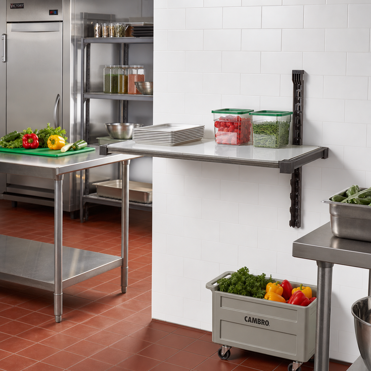 Product image #2 for Camshelving Elevation Series 14 x 30 Inch Solid Wall Shelving Add-On Shelf Kit