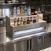 Thumbnail image #2 for Glastender LLDG-30 Two-Tier Lighted Liquor Display for Glass Ice Display Units, 30-Inch Wide