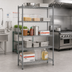 Thumbnail image #2 for Eagle Valu-Master 5-Tier Stationary Wire Starter Shelving Unit, 36
