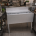 Thumbnail image #2 for Glastender 42-Inch Stainless Steel Underbar Ice Bin with 10-Circuit Cold Plate
