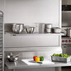Thumbnail image #2 for Eagle Group SS1860S 60 x 18 Inch Solid Stainless Steel Shelf with Marine Edge Case of 2