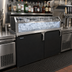 Thumbnail image #2 for Glastender Back Bar Glass Ice Display Unit, 60-Inch Wide x 24-Inch Deep x 9-Inch High