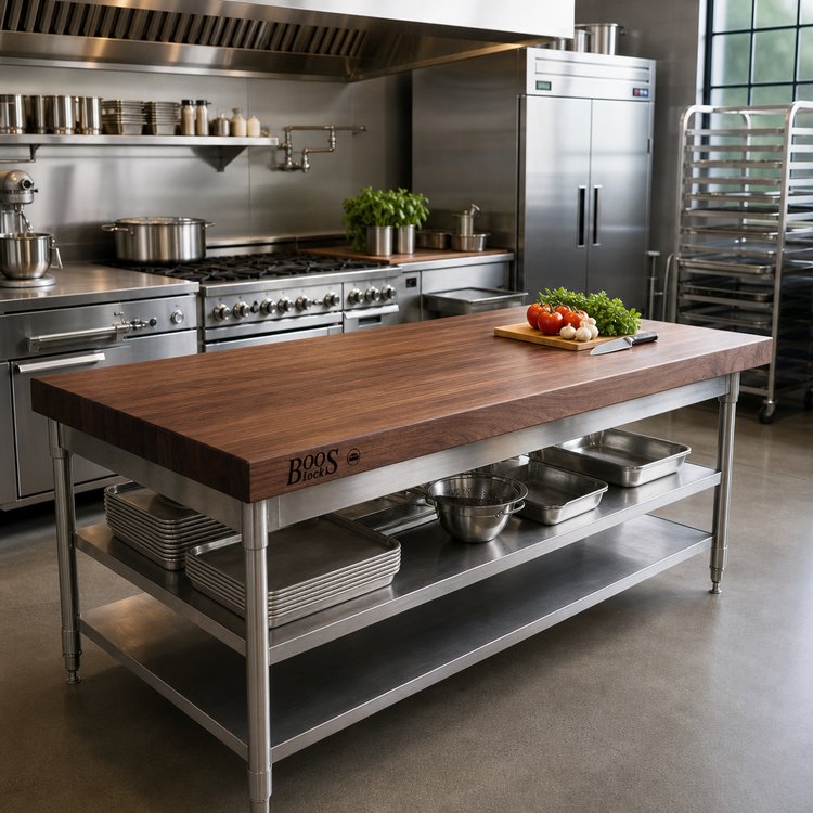 Product image #2 for Boos Block American Black Walnut Edge Grain Kitchen Countertop