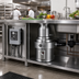 Thumbnail image #2 for InSinkErator SS-300 Complete Commercial Food Waste Disposer Package with 15-Inch Bowl, 3 HP Motor, and CC-202 Control Center