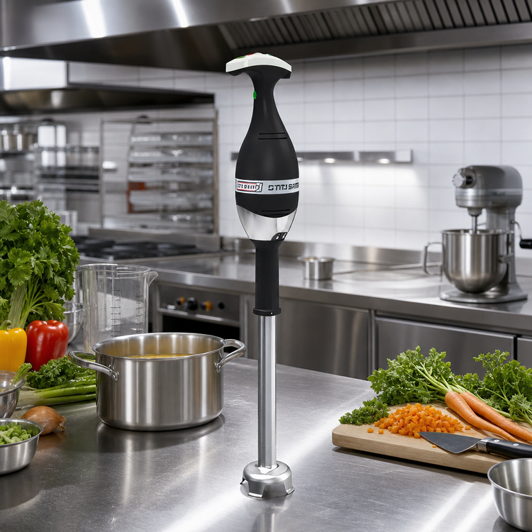 Product image #2 for Dito Sama Portable Handheld Immersion Blender with 22-Inch Stainless Steel Tube, Variable Speed, 650W